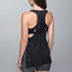 Lululemon Black Stash It Tank size 6
